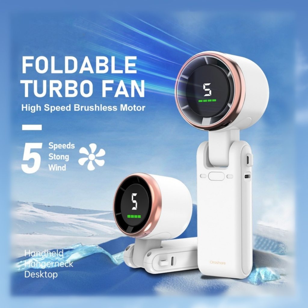 Turbo mini fan